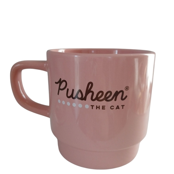 Pusheen X Culture Fly Cup Mug & Coaster Set Ceramic Cat Logo New Gift - Picture 9 of 11